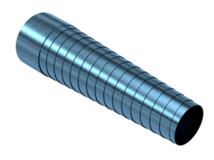 Spiralfeder aus gebläutem Stahl / horizontal Spiral Springs at blue steel / horizontally