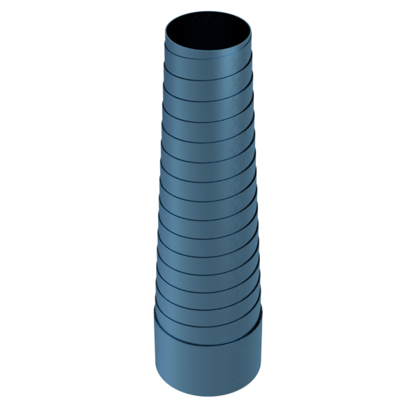 Spiralfeder aus gebläutem Stahl / vertikal Spiral Springs at blue steel / vertically